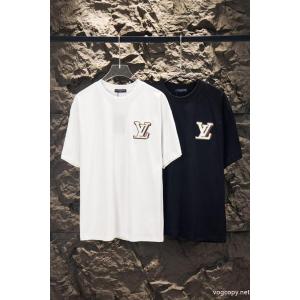 少数入荷 独特な 大人シンプルなLOUIS VUITTON半袖Tシャツスーパー コピー 通販 優良