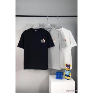柔らかくて 目前の注目ブランド 新商品！コピー 商品 ブランドLOEWE半袖Tシャツ