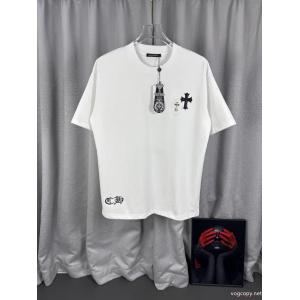 クロムハーツ激安 ブランド半袖Tシャツ通勤の定番 お洒落新作 国内在庫即納可能