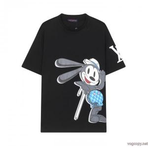 LOUIS VUITTON大胆なデザイン 快適な着心地 個性派半袖Tシャツコピー 品 販売