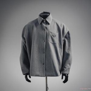 カジュアルな雰囲気があり 毎日に上質を  今GETしたいスーパー コピー 安心    シャツPRADA.