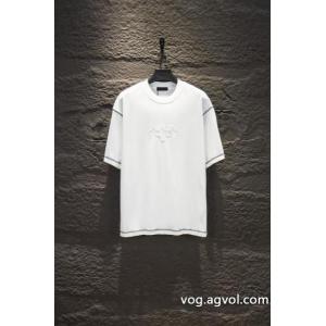 プラダブランド コピー 安心全国無料正規品 上品さ漂う 数量限定HOT半袖Tシャツ