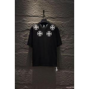 半袖TシャツCHROME HEARTS上品オトナ感 トレンド感溢れた ユニセックスブランド 偽物