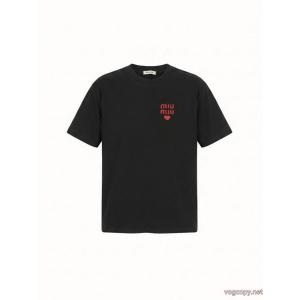 半袖Tシャツブランド コピー 安心MIUMIU上品上質 在庫セール 最新商品即完売必至