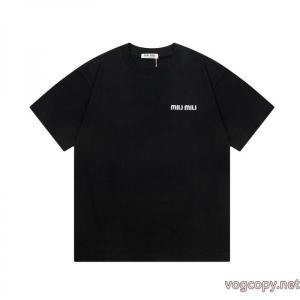 激安 ブランドMIUMIU大人気新作登場 ネット販売限定 ヒットアイテム半袖Tシャツ