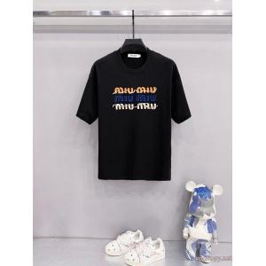半袖Tシャツ激安 通販 ブランドMIUMIU肌触りの良い着心地抜群新作 アップデザイン 最新入荷