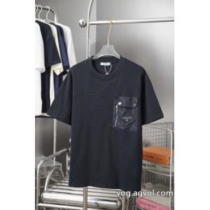 PRADA半袖Tシャツ2026季節限定 夏のコーデにぴったり ～希少   ブランド コピー