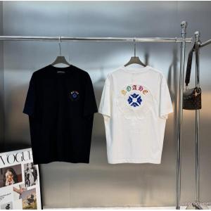 絶対欲しい 旅行にも最適 夏春物先行発売 CHROME HEARTS半袖Tシャツブランド コピー 着払い