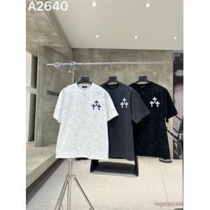 偽 ブランド サイト人気定番大人気 肌触りがとても良い 数量限定超特価CHROME HEARTS半袖Tシャツ