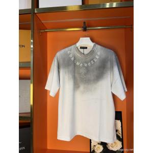 ブランド レプリカTOPセラー賞 首胸ロゴ 2026激安セール最高峰半袖TシャツCHROME HEARTS