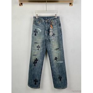 超一流のブランド 大人気再入荷セール 人気が再燃！ブランド スーパー コピーCHROME HEARTSジーパン