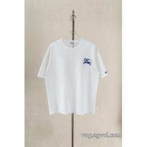2026年トレンド HOT品質保証 涼しげに演出半袖TシャツBURBERRYブランド アクセサリー 激安