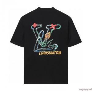 ヘルシー 抜け感重視 現代的な印象 上質で格好い半袖Tシャツブランド コピー 激安LOUIS VUITTON