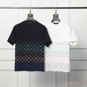 ブランド コピー 優良店半袖Tシャツお洒落ポイント高め 赤字価格 完売新作LOUIS VUITTON