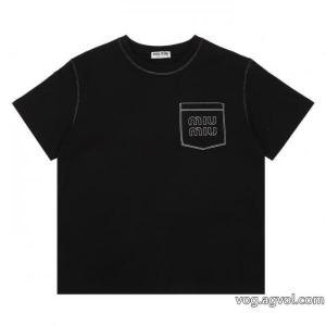激安 ブランド 通販半袖poloTシャツ必見 国内即発 今季人気新作登場 超目玉MIUMIU