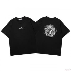 激安 通販 ブランド半袖Tシャツ肌触りが良い 型崩れしにくい 爆買い品質保証STONE ISLAND
