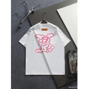 コピー 商品 通販LOUIS VUITTON半袖Tシャツ新作入荷新品 海外限定アイテム リラックス感急上昇