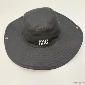 帽子ミュウミュウ26aw スタイルアップ見えなシンプル コレは買い！最安値ブランド コピー 販売.