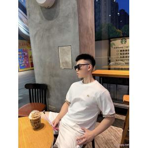 良好品 人気定番 超軽量BURBERRY半袖Tシャツ偽 ブランド