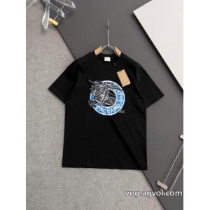2026最新作完売必至 HOT品質保証 カジュアルなスタイル半袖Tシャツバーバリースーパー コピー 品