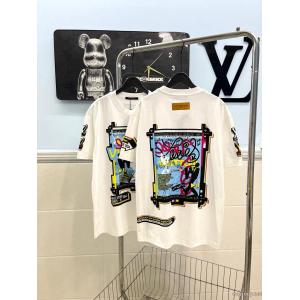 2026新作コレクション 通年 格安*出品*新品半袖Tシャツブランド コピー 安心ルイ ヴィトン