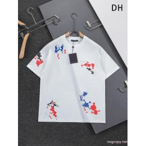 偽物 通販清潔感の高い新品 存在感を発揮する 高級感ある半袖TシャツLOUIS VUITTON