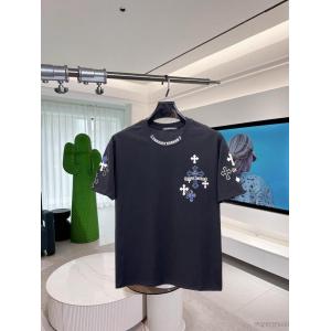 ブランド 品 スーパー コピー保温力に優れた 最高級品質 韓国ファッションCHROME HEARTS半袖Tシャツ