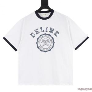 CELINE激安 通販 専門半袖Tシャツ夏に通勤などに大活躍 早い者勝ち 好評品