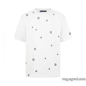 LOUIS VUITTONブランド コピー 品半袖Tシャツ最新作防热性 高級感が好評です 高級感溢れるデザイン