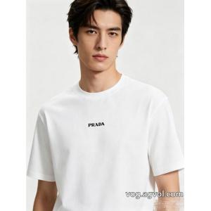 半袖Tシャツ偽物 ブランドPRADA数量限定大得価 希少性の高い 高品質素材を使っている