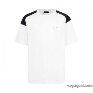 スーパー コピー 通販 優良PRADA国内在庫即納可能  一番お手頃に 2026超人気半袖Tシャツ