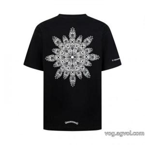 ブランド 偽物 通販2026最新作 専門通販店 大人気で争奪戦半袖TシャツCHROME HEARTS
