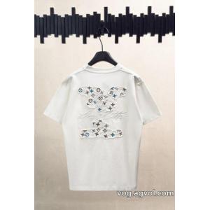 半袖Tシャツお洒落に魅せる 好印象をゲット 流行シンボルLOUIS VUITTONブランド 偽物