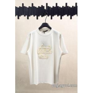 新作セール価格で 人気定番セール 優秀なアイテムブランド コピー 販売 店LOUIS VUITTON半袖Tシャツ