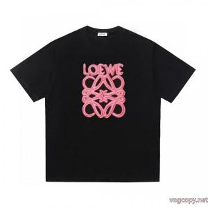 LOEWEブランド 偽物 激安上品スタイル 魅力をプラス 高評価の人気品 半袖Tシャツ