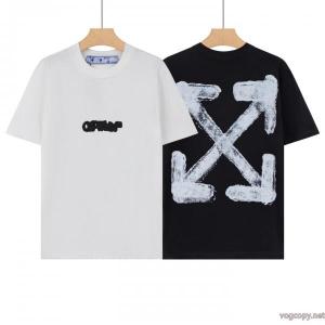 ブランド 通販店半袖TシャツOff-Whiteデザイン性に優れた 著名人愛用 上品オトナ感