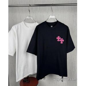 希少入荷 全体的に調和のある 大人気アイテム激安 ブランド 通販CHROME HEARTS半袖Tシャツ