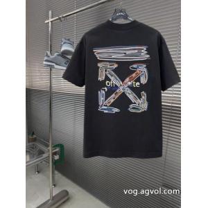 ブランド スーパー コピー 通販2026人気商品 やっぱり優しい色 日本完売半袖TシャツOff-White