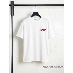 ブランド 品 激安 通販DIOR半袖Tシャツ今季トレンド 定番人気激安 雑誌掲載アイテム