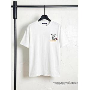 LOUIS VUITTON半袖Tシャツ韓国人気 絶対欲しい 王道コンビ激安 通販 ブランド