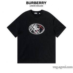 激安 ブランド愛用ブランド 芸能人の愛用アイテム 高級感を演出BURBERRY半袖Tシャツ