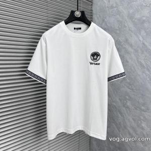 新色登場 注目新ブランド 上品上質ブランド コピー ショップ半袖TシャツVERSACE