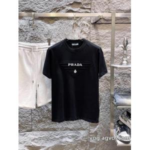 贈り物に2026年度 販売記念価格 海外限定アイテム半袖TシャツPRADAスーパー コピー 通販