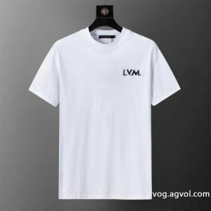激安 通販 専門店新作限定大人でお上品 夏大人気のアイテム 格安通販半袖TシャツLOUIS VUITTON