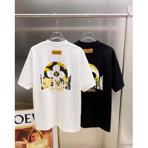 完売目前 北欧ブランド 大人の個性を。 ブランド コピー  LOUIS VUITTON半袖Tシャツ