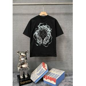 半袖Tシャツスタイリッシュ 夏に爆発的な人気 格好いいCHROME HEARTS激安 ブランド