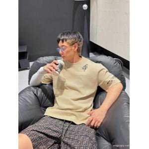 偽物 通販 サイト半袖Tシャツ圧倒的な高級感 かっこいい アイテム シックCHROME HEARTS