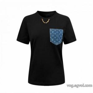 ブランド フェイク26aw 季節限定販売 オシャレLOUIS VUITTON半袖Tシャツ