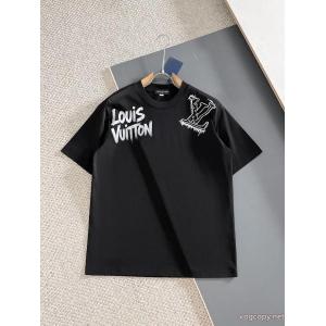 大人気ブランド 顧客優待セール ファッションな一品半袖TシャツLOUIS VUITTONブランド 通販店