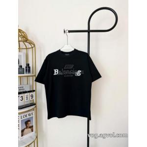 ブランド コピー海外流行 新作愛用セレブ多数 極美品半袖Tシャツbalenciaga